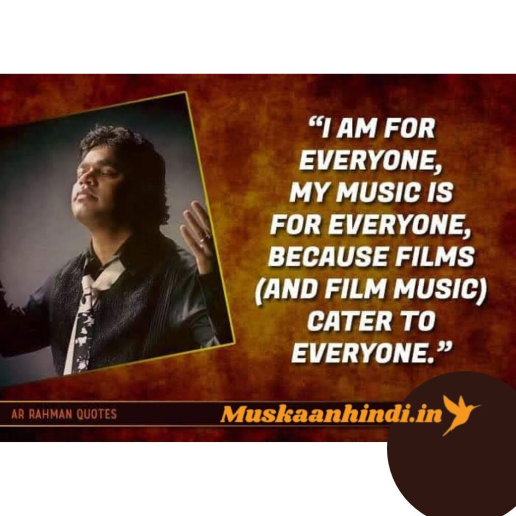 12 A. R. Rahman Fan Quotes