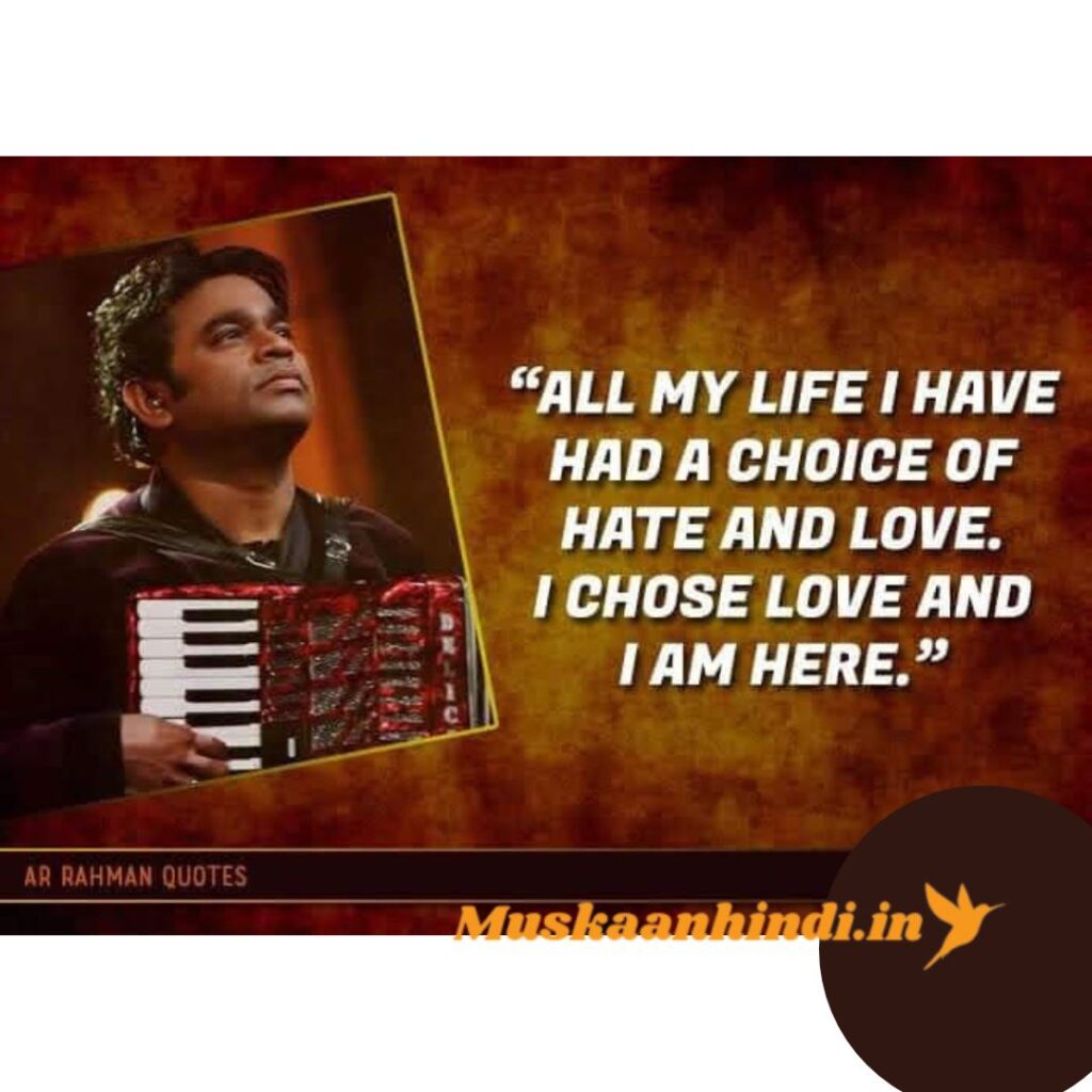 4 A. R. Rahman Fan Quotes