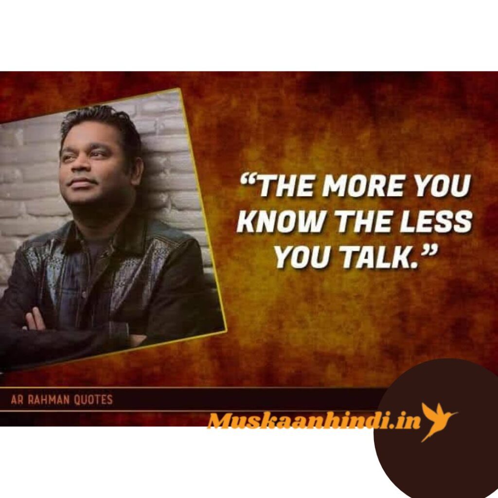 5 A. R. Rahman Fan Quotes