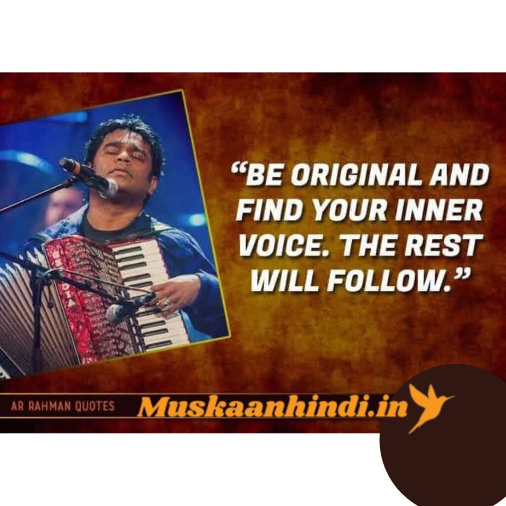 6 A. R. Rahman Fan Quotes